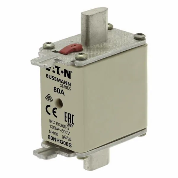 Kahvasulake Bussmann 500VAC 80NHG000 GG-GL 80A 00