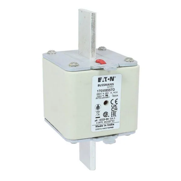Kahvasulake Bussmann erikoisnopea kahva 3 170M8557D 690V 1600A