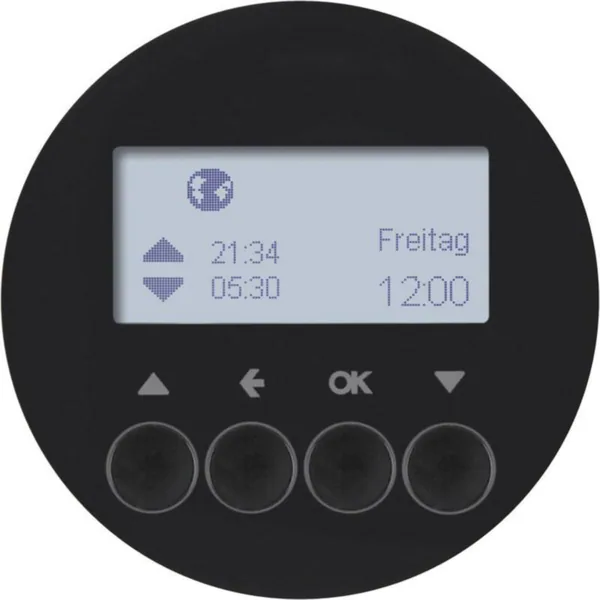 Kellokytkin digitaalinen Hager R.1, VERHO-OHJ. ASTRO MUS