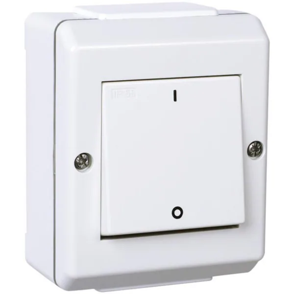 Kytkin ELKO RS Nordic pinta IP55 2/16A/250V/IP55 PPR VAL