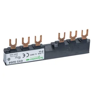 Rinnankytkentäkisko Schneider Electric TeSys - RINNANKYTKENTÄKISKO TESYS GV2G254 2-OS