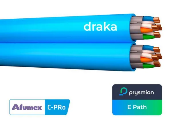 Tietoverkkokaapeli-CAT6A Draka Afumex U/FTP CCA