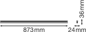 Yleisvalaisin pinta Ledvance Linear Compact HO - YLEISVALAISIN P LINEAR COMPACT LN COMP HO 900 15W/3000K