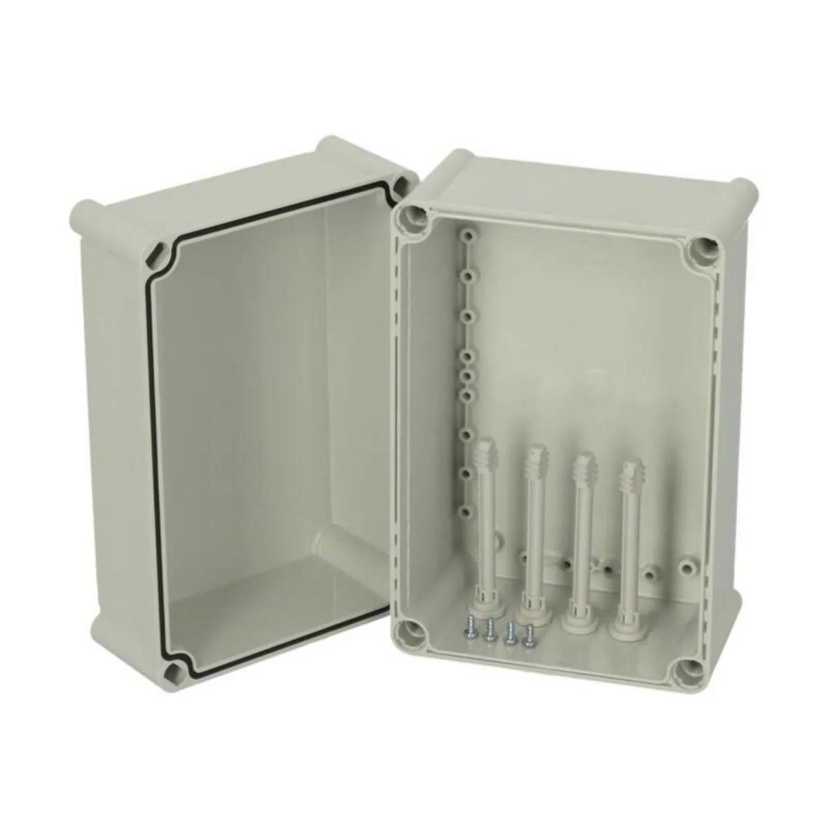 Asennuskotelo PC/ABS Fibox 2819 Solid PC 18 G