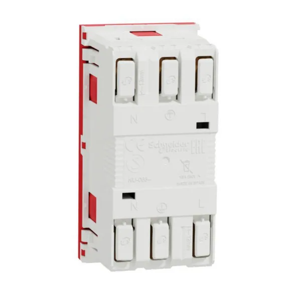 Kanavapistorasia Schneider Electric Unica System+ SYSTEM 2XSCHUKO KANAVA PR PUN