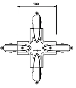 Kosketinkiskotarvike Unipro X-kappale - KOSKETINKISKOTARVIKE UNIPRO UNIPRO XA3W X-KAPPALE VALK