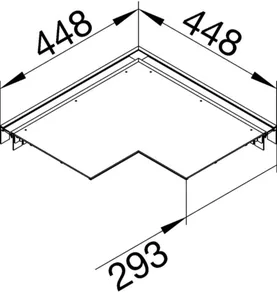 Tasokulma Hager tehalit.BKB - TASOKULMA TEHALIT.BKB BKB300542
