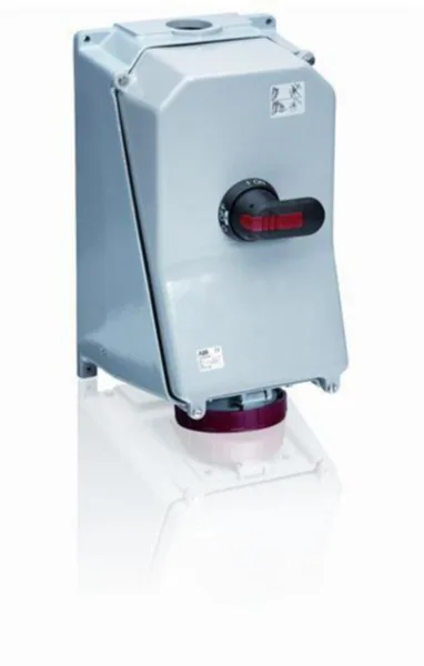 Voimapistorasia Amphenol Critical & Safe 6H, 125A, IP44, 3P+N+E, KL