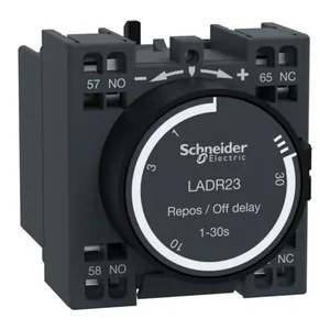 Aikahidastuslohko Schneider Electric TeSys - AJASTIN TESYS PÄÄSTÖHID. 1-30S. 1S+1A