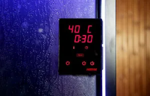 Höyrysuihkupaneeli Harvia Nova - HÖYRYSUIHKUPANEELI HARVIA NOVA 2 KW MUSTA