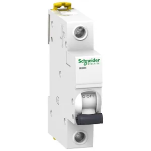 Johdonsuojakatkaisija Schneider Electric Acti 9 C-käyrä 1-nap 6kA - JOHDONSUOJAKATKAISIJA ACTI 9 A9K24163 IK60N 1X63A/C/6KA
