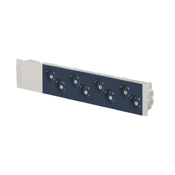 Kanavapistorasia ABB ProDuct esikytketty 8-osainen 8S/16A/IP20 ESIKYTK. SIN