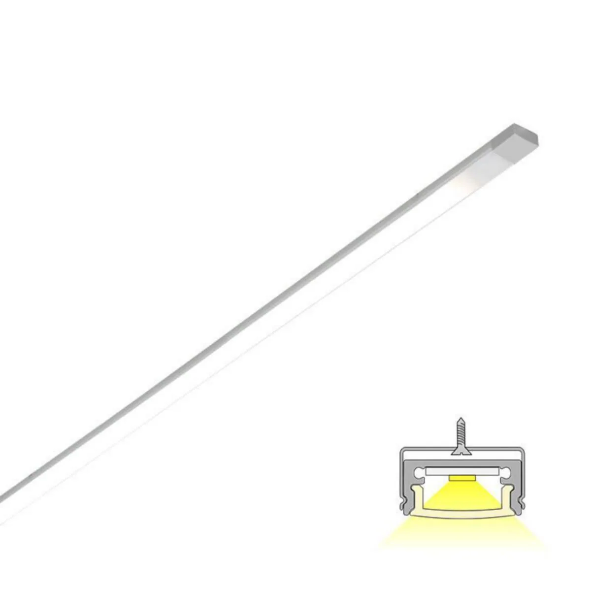 Kohdevalaisin Limente Profil Lux-IR 145 IR-DIM 4000K 12W – 3800-4200