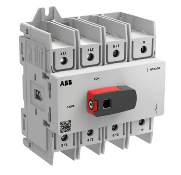 Kuormankytkin vipu ABB Plus 4-napainen 4-NAP. 63A 690V AC-22A