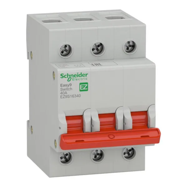 Pääkytkin Schneider Electric Easy9 3-nap 400 V