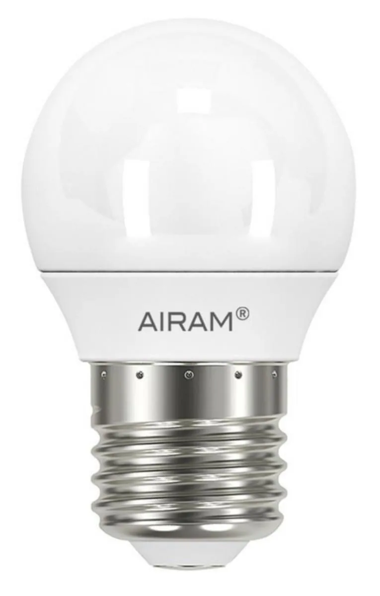 Pienkupulamppu Airam Oiva pahvipakkaus P45 830 250lm E27 OP – 3000