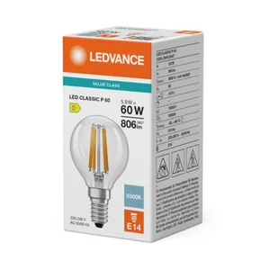 Pienkupulamppu Ledvance Value Classic - PIENKUPULAMPPU VALUE CLASSIC CLP 5,9W/865 806LM E14 CL