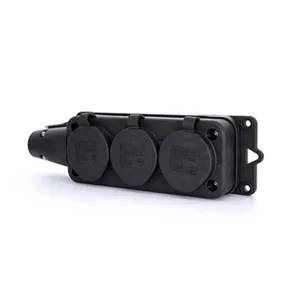 Jatkopistorasia Norwesco Power Solid 3-os IP44 - JATKOPISTORASIA NORWESCO 3S/16A/250V/IP44 TPE MU