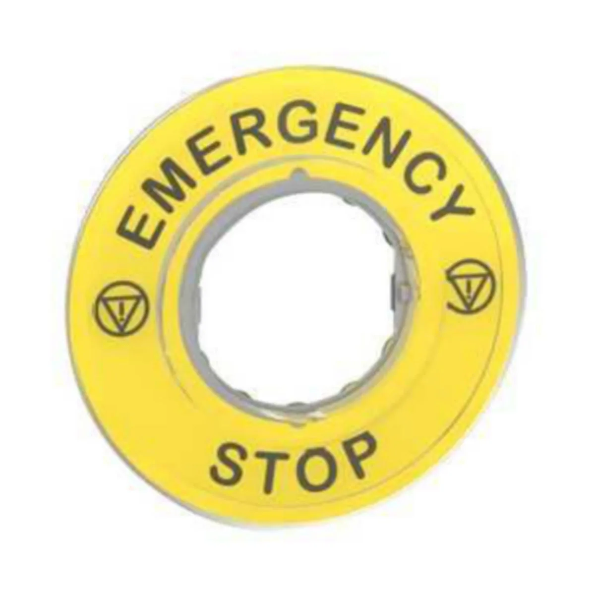 Kilpi Schneider Electronic ZBY9320 EMERGENCY STOP D=60mm – keltainen