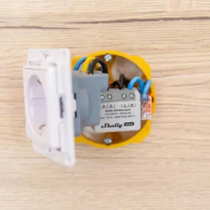 Rasiaan asennettava energiamittari Shelly - ENERGIAMITTARI DIN SHELLY EM MINI GEN4
