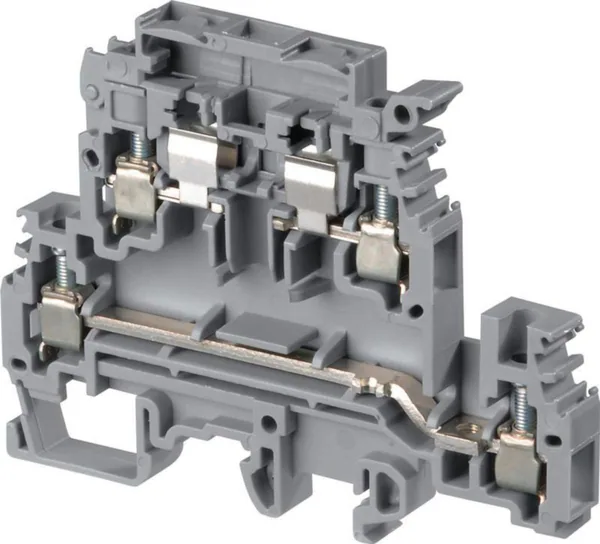Riviliitin kaksikerros TE / ABB Entrelec -liittimet 8MM, JOHTO:4MM2, SULAKE