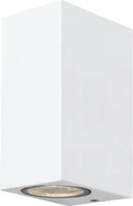 Seinävalaisin ulko Airam Sund Double IP44 - YLEISVALAISIN PINTA SUNDDOUBLE IP44 2XGU10 GLC WH