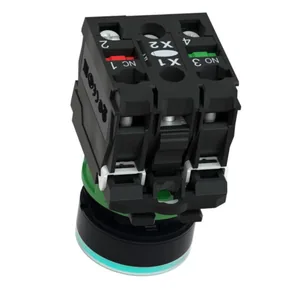 Valopainike Schneider Electric Harmony XB5 - TASOVALOPAINIKE HARMONY XB5AW3365 SUORASYÖTTÖ VIHREÄ
