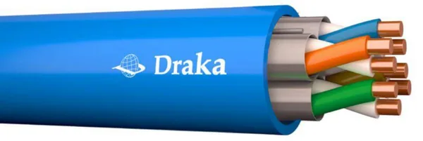 Tietoverkkokaapeli-CAT6 Prysmian Afumex U/FTP DCA