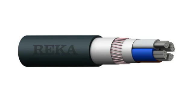 Alumiinivoimakaapeli Reka AMCMK ECA 4x35/16 K1000