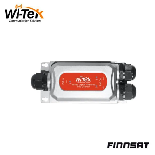 Ethernet kytkintarvike Wi-Tek Toistin, 1GE IN 90W/2GE OUT POE TOISTIN
