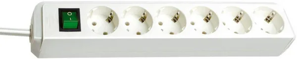 Jatkojohto Brennenstuhl PVC H05VV-F 6-OS 1.5m MSK 3G1.5 VALK KYTK