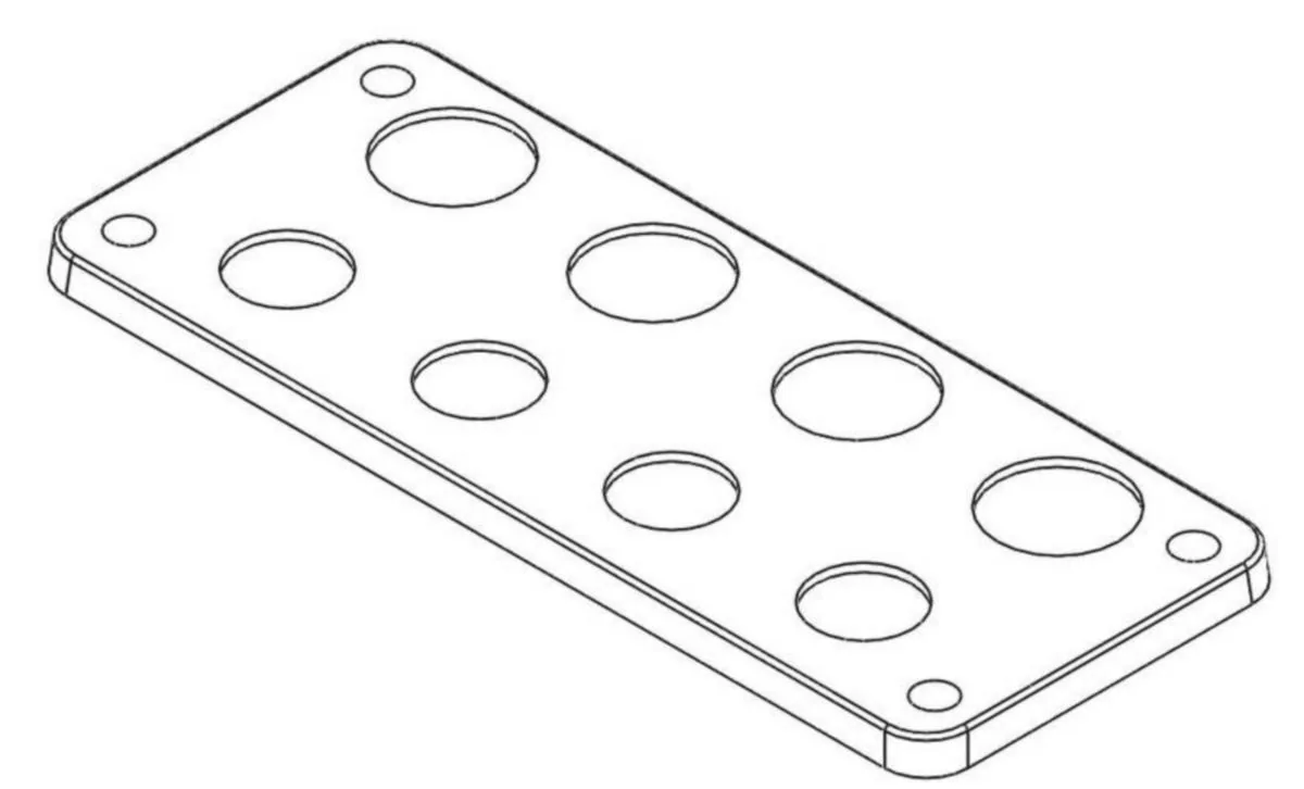 Läpivientilaippa Selcast II-AIHIOLAIPPA 4XØ29 4XØ23
