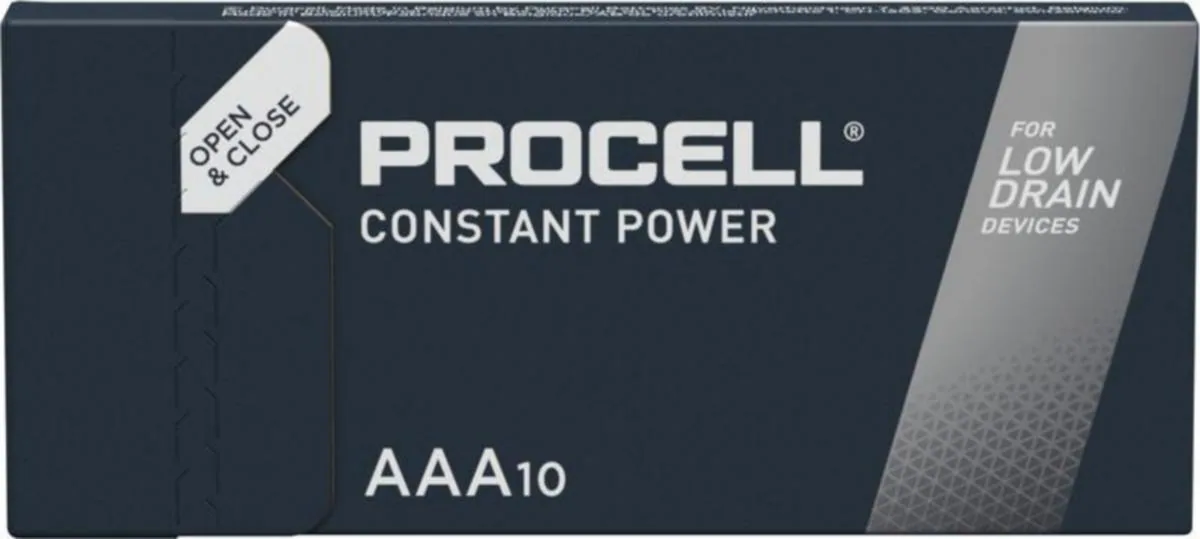 Paristo alkali Procell Constant Power - PARISTO ALKALI PROCELL CONSTANT AAA, 1,5V 10 KPL