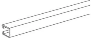 Peitelista Schneider Electric Thorsman - ASENNUSLISTA THORSMAN TML-TT 20 VALKOINEN 2.55M