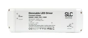 Elektroninen liitäntälaite SLC DIM - ELEKTRONINEN LIITÄNTÄL SLC DIM VIRTALÄHDE 24VDC. 100W HIMM.
