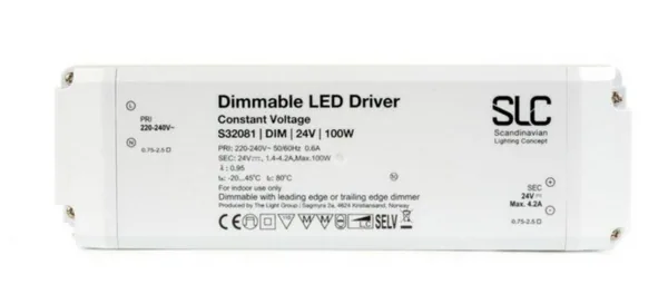 Elektroninen liitäntälaite SLC DIM VIRTALÄHDE 24VDC. 100W HIMM