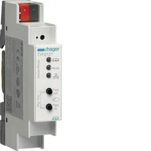 Liitäntäportti Hager KNX ETS - LIITÄNTÄPORTTI KNX KNX ETS TYFS121 IP/KNX SECURE 1M DIN
