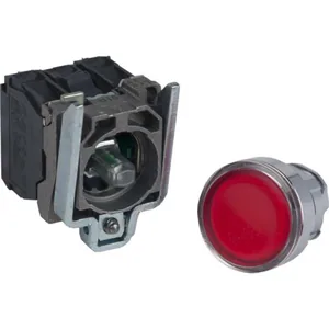 LED-valopainike Schneider Electric Harmony XB4 - TASOVALOPAINIKE HARMONY XB4BW34B5 LED 24V PUNAIN NO+NC