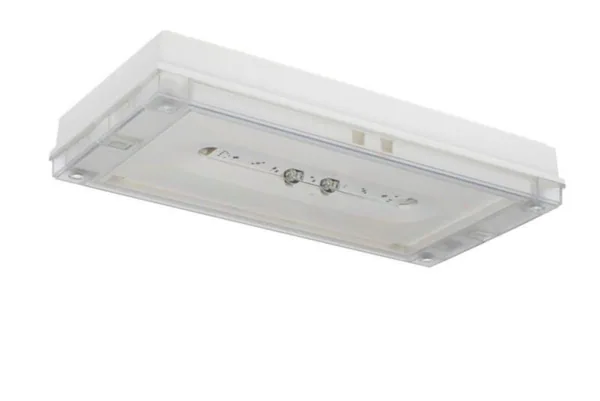 Turvavalaisin Teknoware Solid Line Midbay Y4351WK 230VAC/DC IP65 YP
