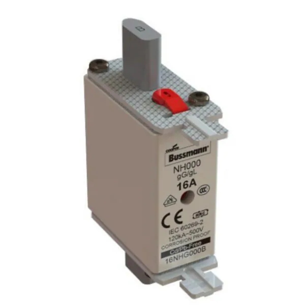 Kahvasulake Bussmann 500VAC 16NHG000B gG-gL 16A 000