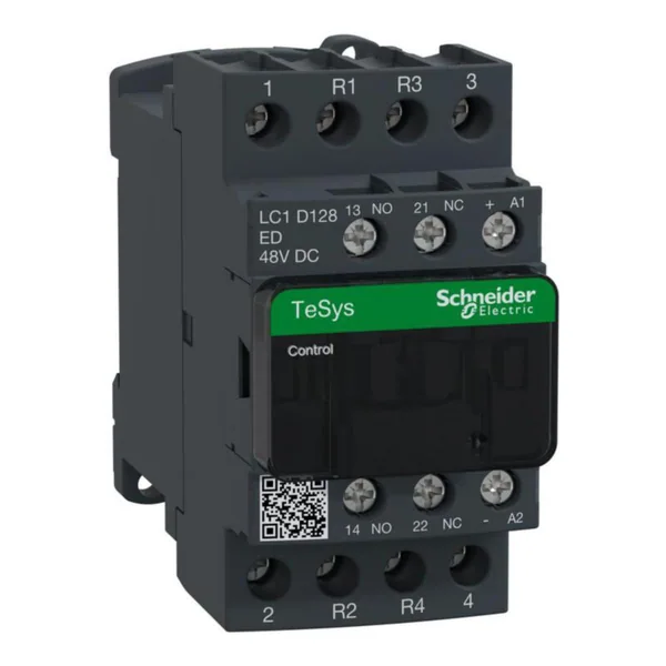 Kontaktori Schneider Electric TeSys LC1D128ED 25A 2S2A 1S+1A 48VDC