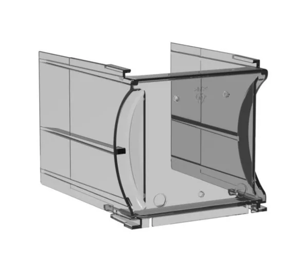 Liitinsuoja ABB InLine II ZLBM123 ZLBM123-CSS