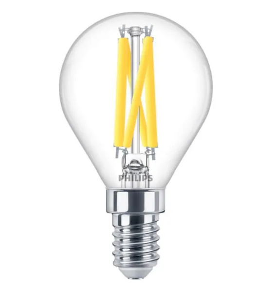 Pienkupulamppu Philips MASTER LED E14 922/927 806LM 60=6W P45 CL