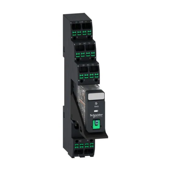 Pistokantarele Schneider Electric Harmony RXG RELE, 2C/O 5A 24VDC