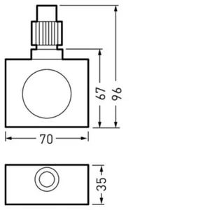 Sähköinen lisätarvike Twenty3 2390 - SÄHKÖINEN LISÄTARVIKE TWENTY3 2390 HF TUNNISTIN IP65