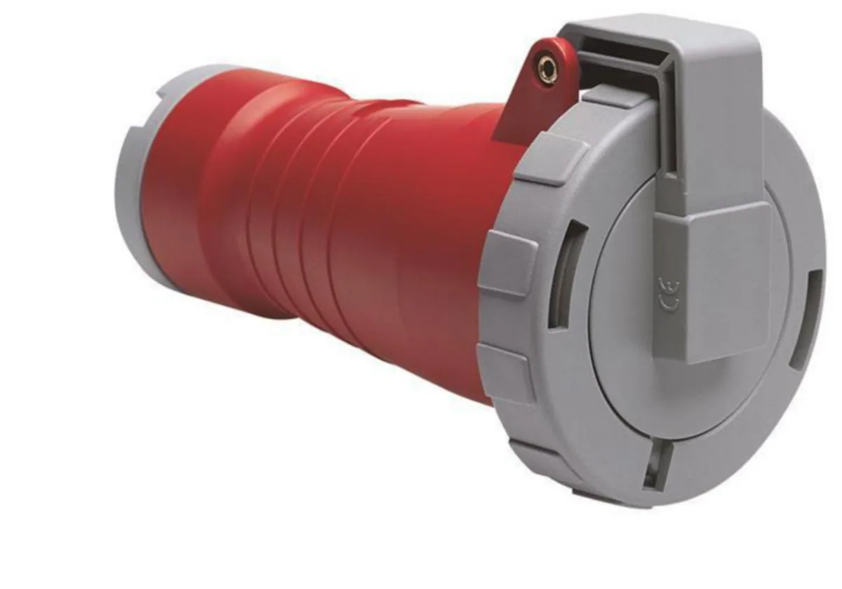 Voimajatkopistorasia Amphenol Tough & Safe - VOIMAJATKOPISTORASIA TOUGH&SAF 3H, 32A, IP67/IP69, 3P+E