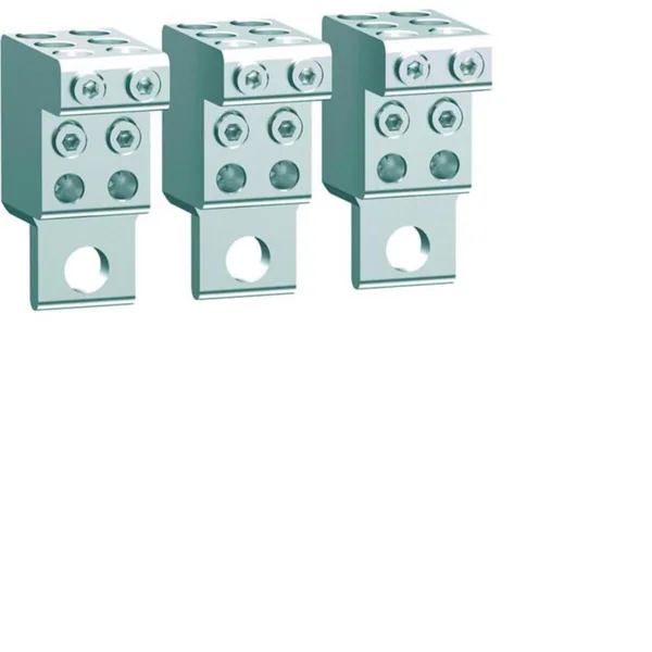 Liitinpakkaus Hager h3+ kehikkoliitin KEHIK. P160 CU/AL 3N 6X4-25MM2