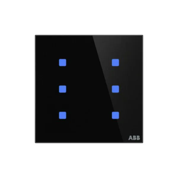 Painike KNX ABB 6-OS, 86X86, TACTEO