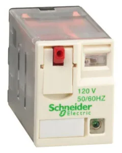 Pistokantarele Schneider Electric Zelio - PISTOKANTARELE ZELIO 120VAC 3C/O 10A LED