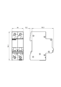 Johdonsuojakatkaisija Siemens Sentron - JOHDONSUOJAKATKAISIJA SENTRON 5SY4206-8